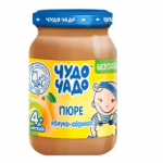 Chudo-Chado apple-apricot puree for children from 4 months 170g - image-0